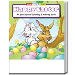 SC0446B Happy Easter Coloring and Activity Book Blank No Imprint